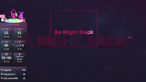 Alexis White online show from April 23, 12:29 pm