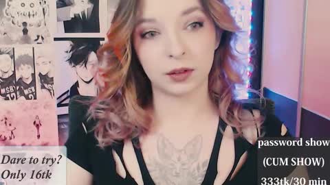 aliceriddle1 online show from February 10, 4:10 pm