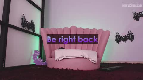 Amai  Sinclair  online show from October 27, 7:04 am