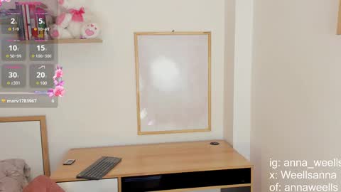  Anna Weells  online show from February 25, 7:16 pm