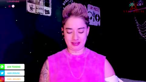 Axel Rouse online show from October 28, 4:46 pm