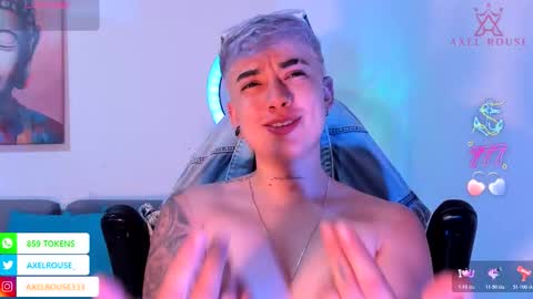 Axel Rouse online show from March 21, 12:48 am