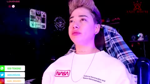 Axel Rouse online show from October 8, 5:17 pm