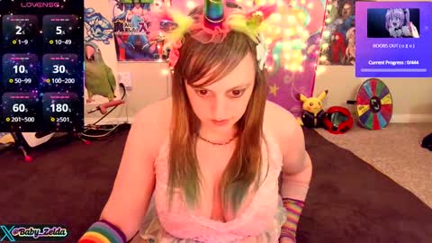 BabyZelda online show from February 19, 12:44 pm