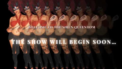 Queen Siren online show from May 18, 1:37 am