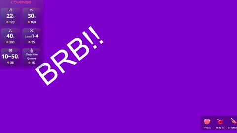 gaaby  online show from March 5, 9:06 pm