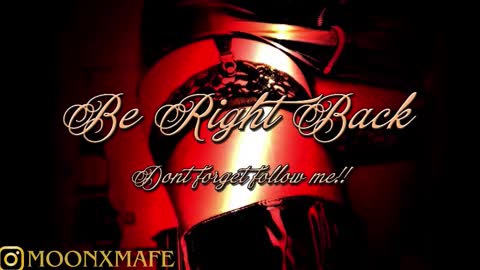 FOLLOW ME INTA MOONXMAFE online show from September 18, 11:36 pm