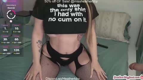 Heather online show from April 7, 12:12 am