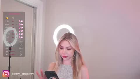 Jenny  Instagram jenny ppperry  NEXT LIVE TUESDAY  online show from October 19, 11:40 pm