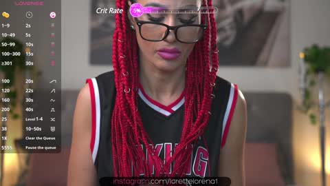 LoretteLorena online show from February 8, 7:27 pm