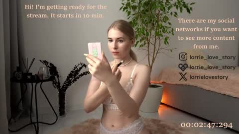 Lorrie online show from March 9, 11:58 am