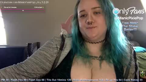 ManicPixiePop online show from March 4, 4:24 pm