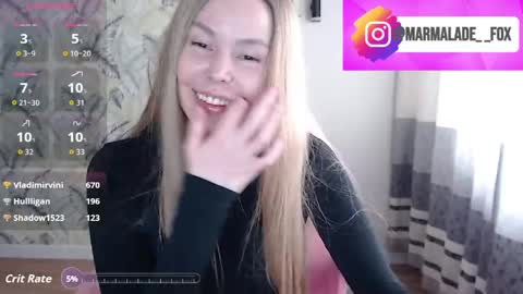 Marmalade Fox online show from April 18, 4:37 am