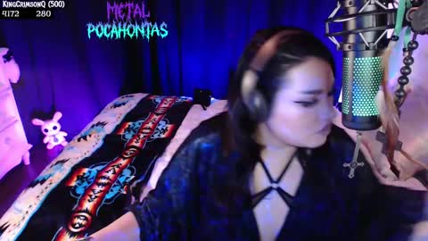 MetalPocahotass online show from October 1, 12:04 am