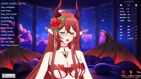 Succubus Nyx online show from January 17, 3:34 am
