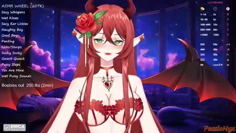 Succubus Nyx online show from January 4, 1:21 am