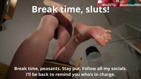 I take a break from streaming  since 17th of Novermber until 1st December online show from March 26, 9:27 pm