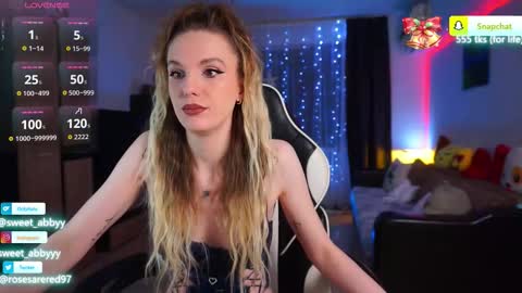 Abbygail online show from December 17, 9:08 pm