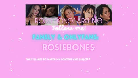 Rosie Bones online show from January 27, 7:56 pm