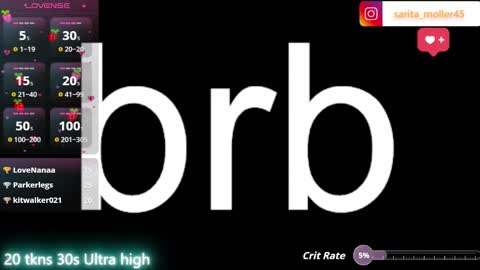 Sarita Moller  online show from March 3, 7:36 am