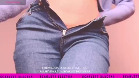 SCARLETT ELECTRA  -  online show from January 7, 3:26 pm