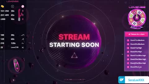 SeraLeeXXX online show from May 27, 5:32 pm