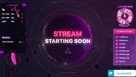 SeraLeeXXX online show from September 24, 4:06 pm