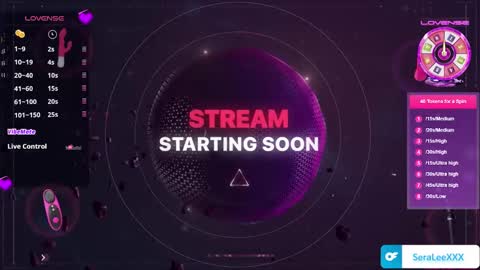 SeraLeeXXX online show from September 15, 4:58 pm