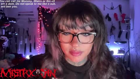 Mistrx Sin online show from February 12, 5:09 am