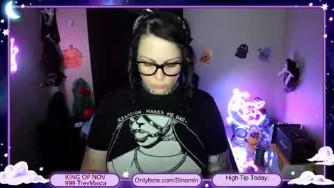 Sinomin online show from November 23, 12:02 am