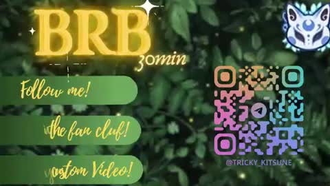 trickykitsune online show from June 26, 3:13 pm