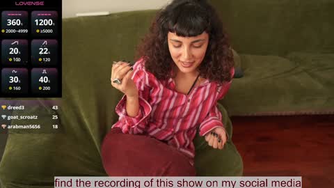 Bella online show from October 14, 12:30 pm