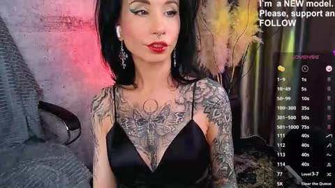 Lady or Goddess Vespera online show from November 15, 8:21 pm