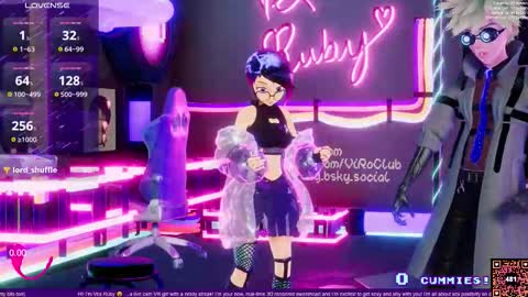 Vex Ruby online show from March 8, 1:13 am