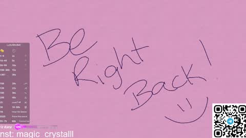 Aliceinst magic crystalll online show from April 14, 8:03 am