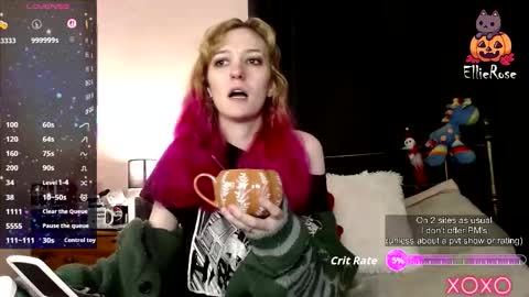 EllieeRose online show from February 16, 12:10 am