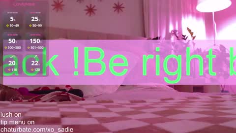 Xo Sadie online show from January 14, 7:06 am