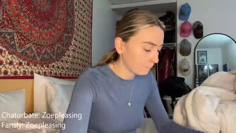 zoepleasing online show from October 14, 1:30 am