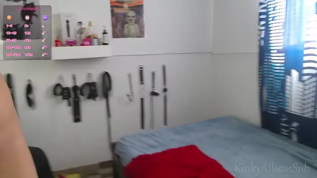 KinkyAllisonSub online show from February 9, 6:54 pm