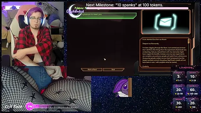 CryptidIndrid online show from September 27, 10:50 pm