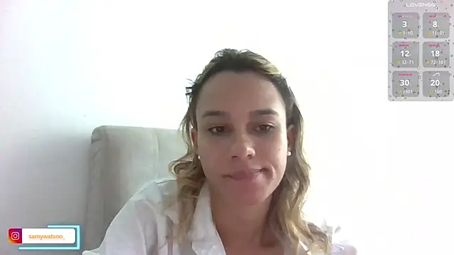 SamanthaWatson online show from November 17, 8:20 pm