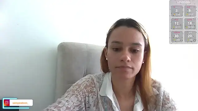 SamanthaWatson online show from October 18, 9:05 pm