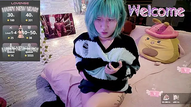 Akemilun online show from October 2, 8:47 pm