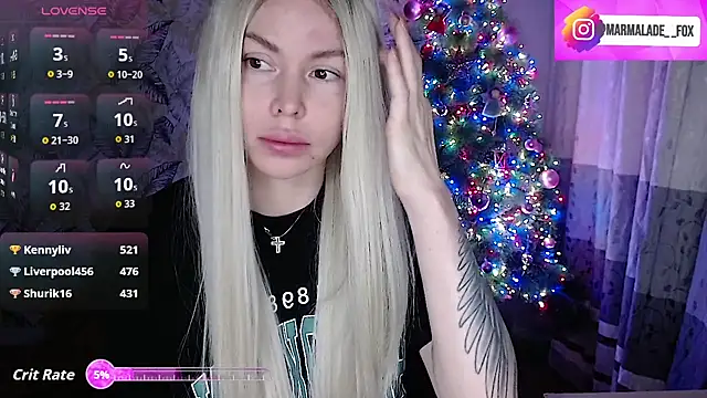 Marmalade Fox online show from December 17, 4:55 pm