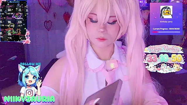  niiky online show from March 23, 6:14 pm