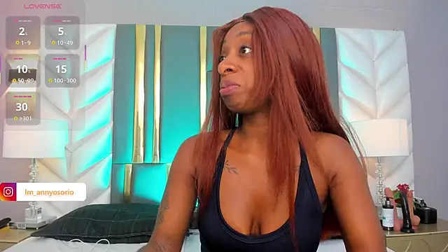 Anny osorio online show from November 26, 1:17 am