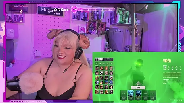 MegariaB online show from October 12, 4:15 am