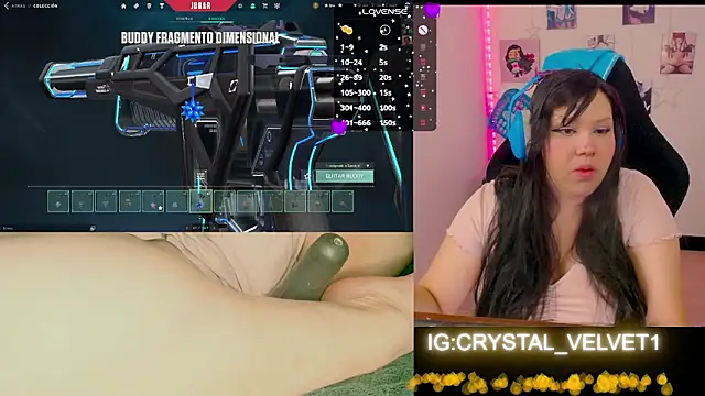 crystal7u7 online show from September 15, 8:49 pm