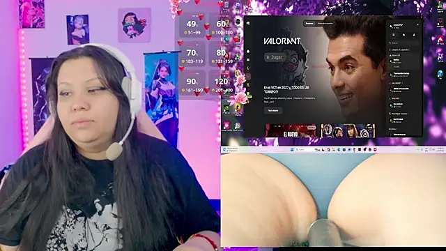 crystal7u7 online show from April 15, 1:50 am