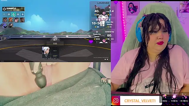 crystal7u7 online show from October 8, 8:35 pm